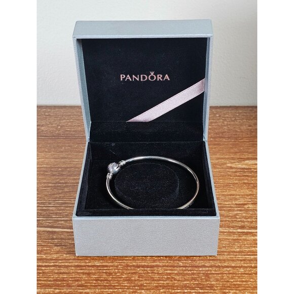 Pandora Unique as You Snowflake Bangle Bracelet LE 2016 - Picture 1 of 4